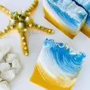 Sea Breeze Scented Soap Slice - TheWaxMouse